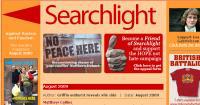 Webseite des antfaschistischen Magazins aus Großbritanien Webseite des antfaschistischen Magazins aus Großbritanien